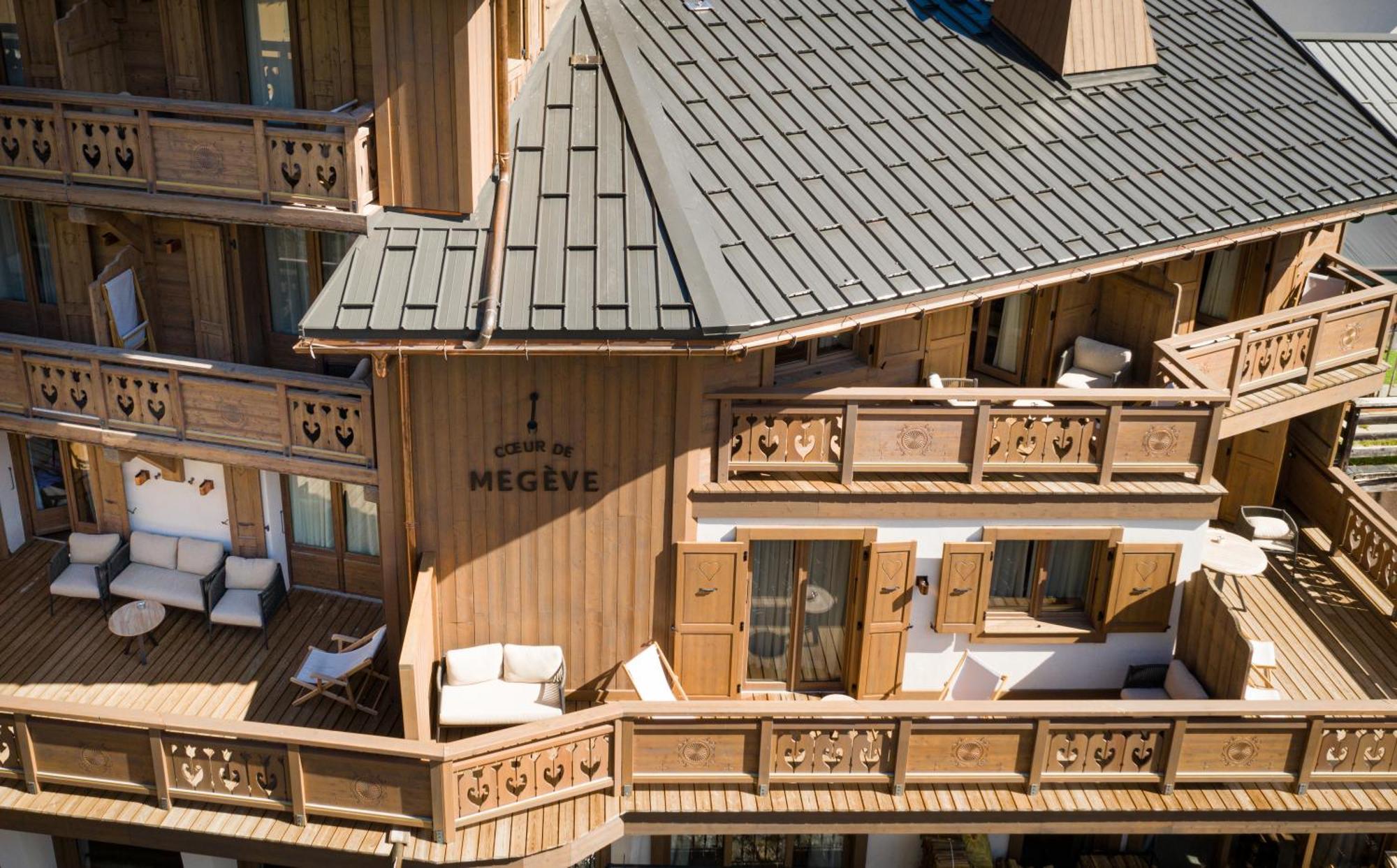 Coeur De Megeve Hotel Eksteriør billede