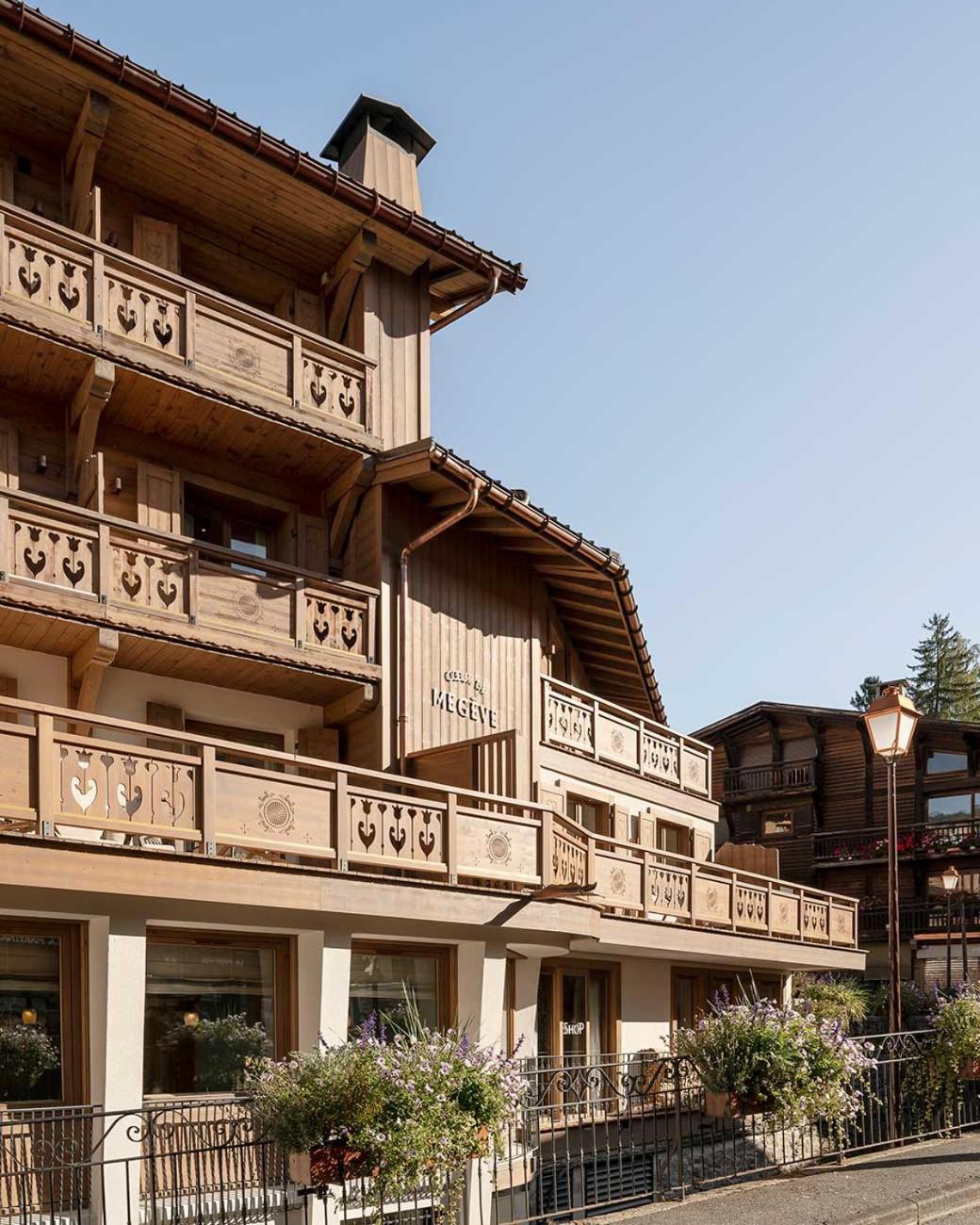 Coeur De Megeve Hotel Eksteriør billede