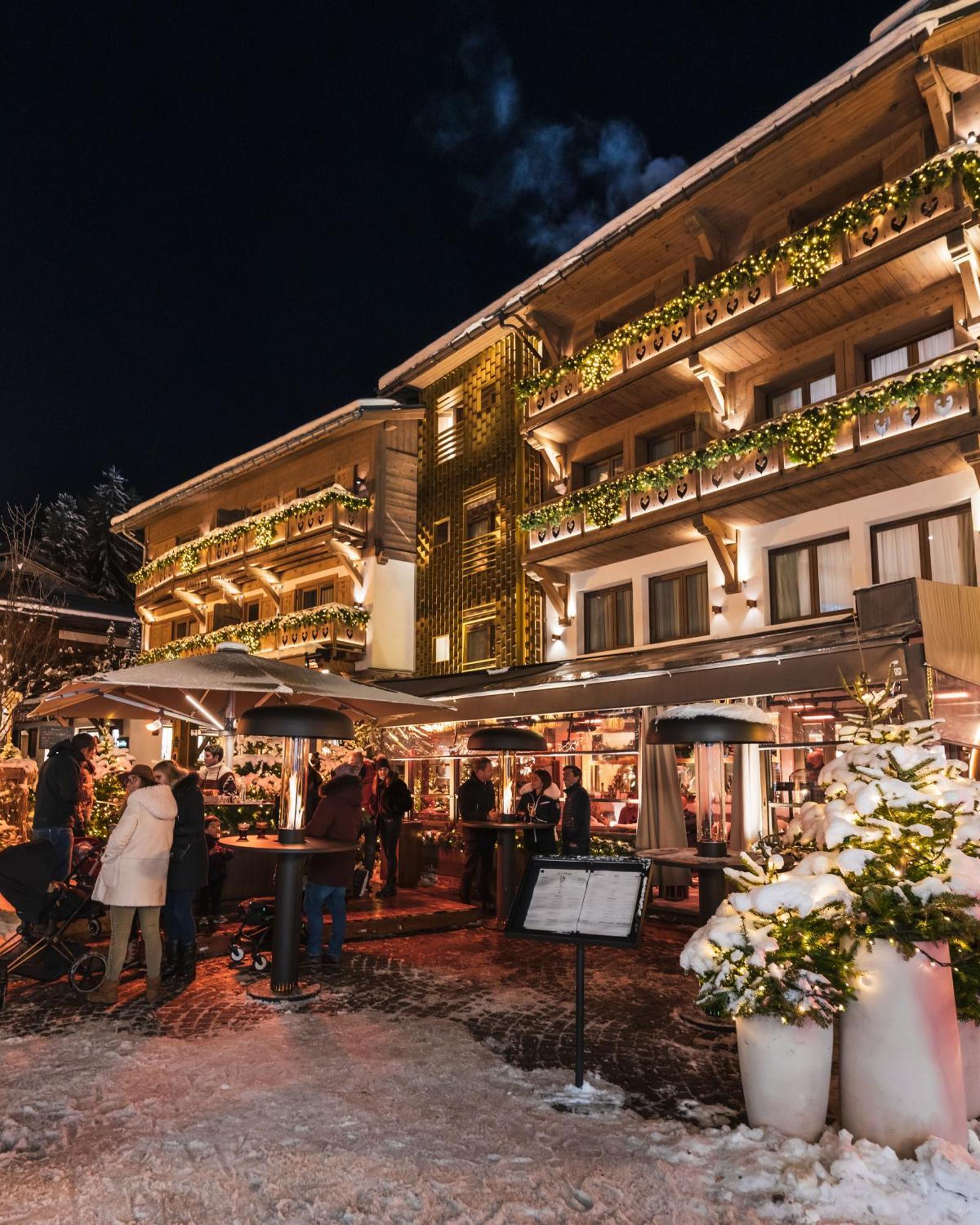 Coeur De Megeve Hotel Eksteriør billede