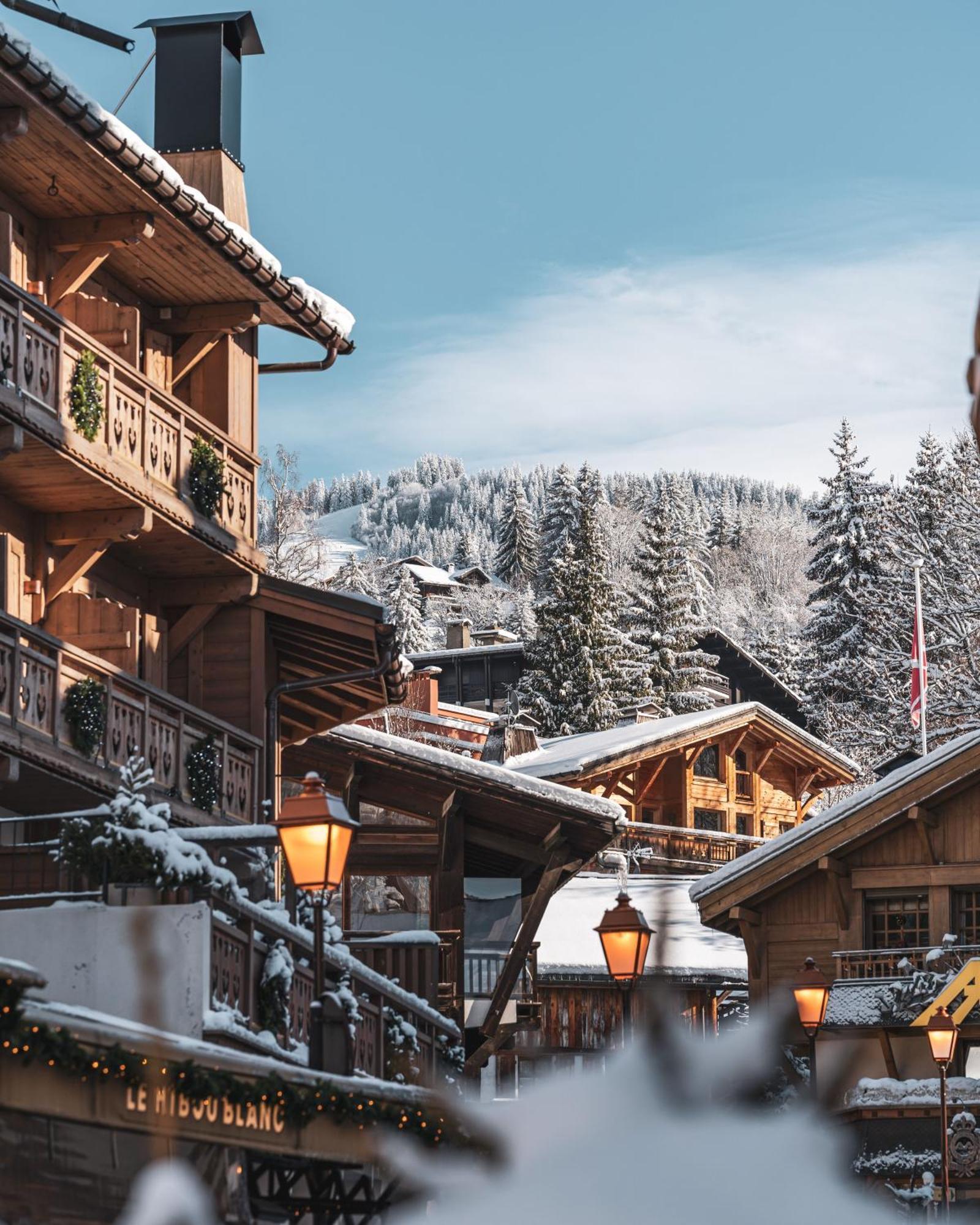 Coeur De Megeve Hotel Eksteriør billede
