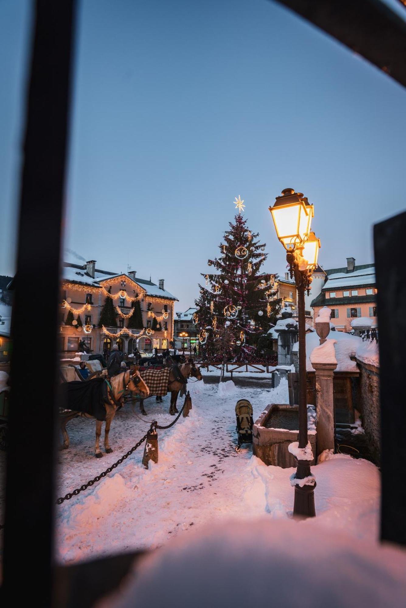 Coeur De Megeve Hotel Eksteriør billede