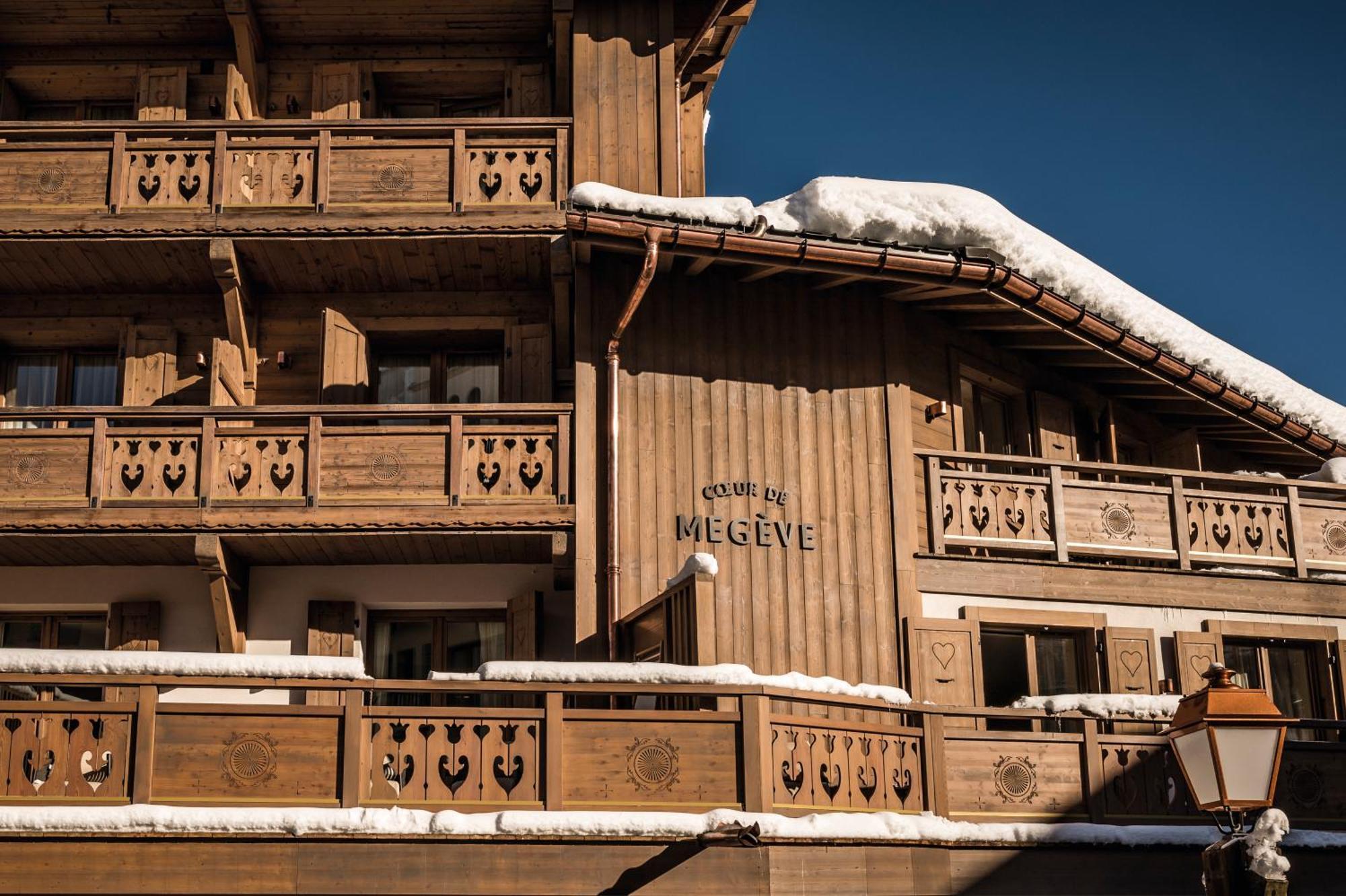 Coeur De Megeve Hotel Eksteriør billede