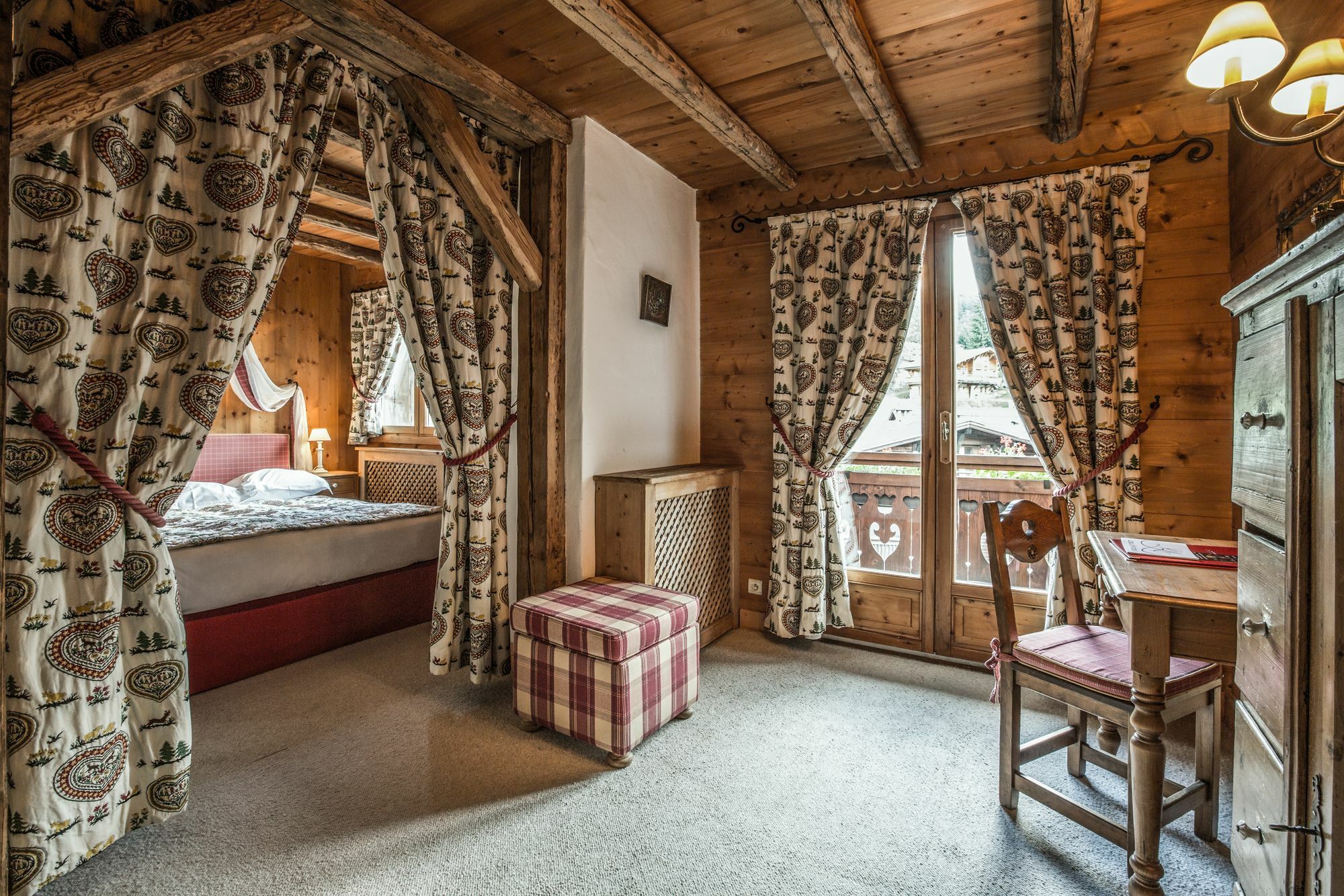 Coeur De Megeve Hotel Eksteriør billede